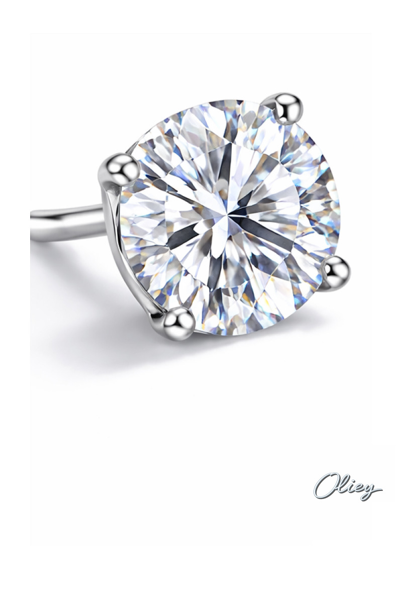 Brilliant Cut Simulated Diamond Stud Earrings