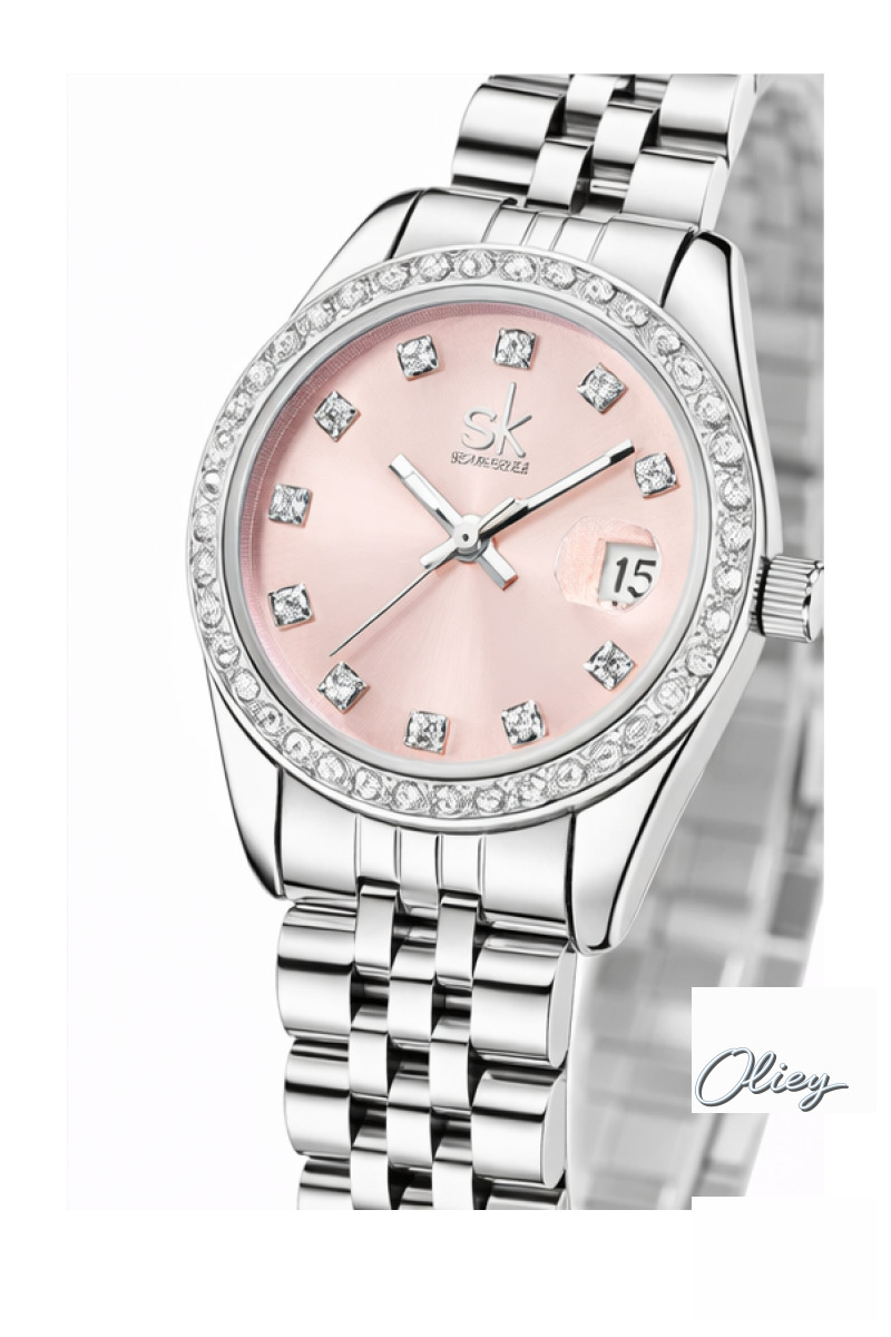 Luxury Ladies Quartz Watch with Diamond